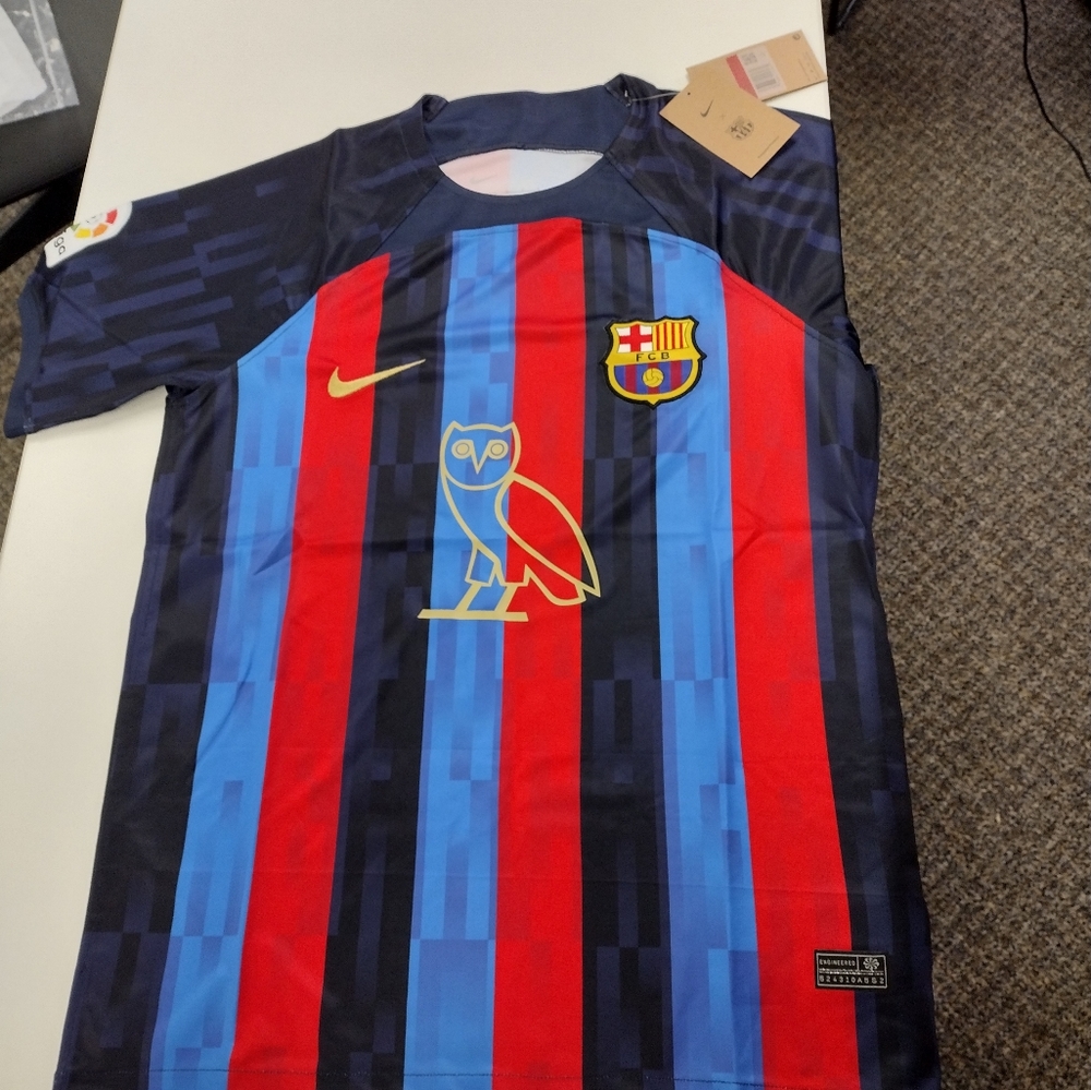 Nike FC Barcelona x OVO Jersey
